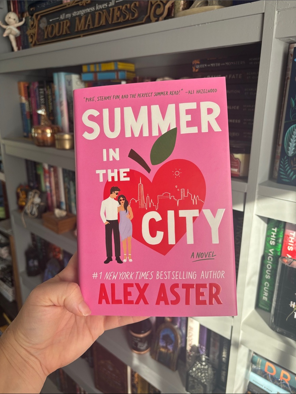 Summer in the City - Pink Hardcover Novel